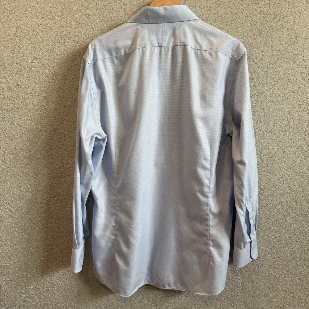 Charles Tyrwhitt Extra Slim Fit 17/34 Button Up Shirt Light Blue - Picture 3 of 6